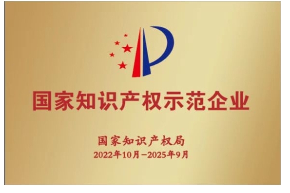 國家知識產權示范企業